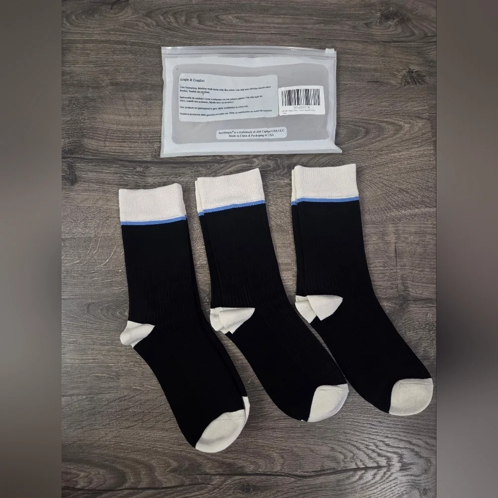 Womens Viscose Bamboo Crew Socks - NEW